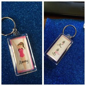 Team Spirit for parents with our keyrings.